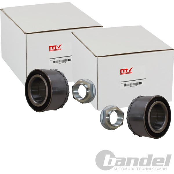 2X AIC RADLAGER-SATZ Hinten Beidseitig Passend FÜR MERCEDES-BENZ Viano Vito-image