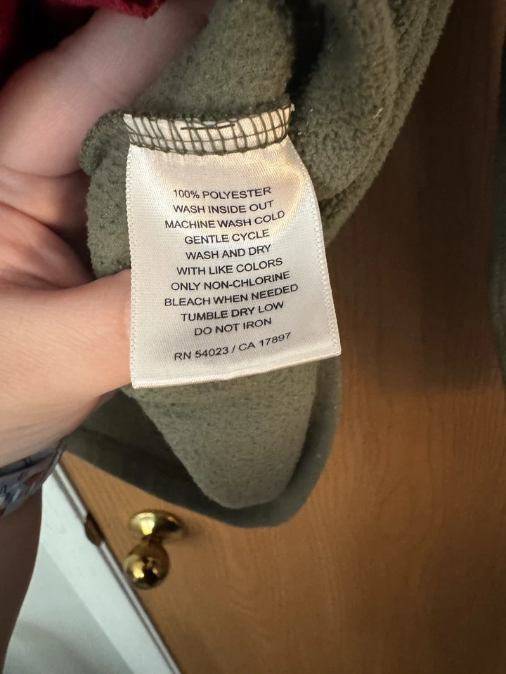 Old Navy fleece zip jacket Green/olive Active Size M Women’s - Image 3 of 4