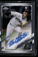 Mark Mathias 2021 Topps Chrome #RA-MMA Rookie Autographs