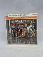 1972 View-Master THE WALTONS CBS TV SERIES! John Boy 3-reel packet B596 NEW! 