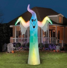 12 FT RAINBOW WAVE GIANT GHOST LIGHTED AIRBLOWN YARD INFLATABLE