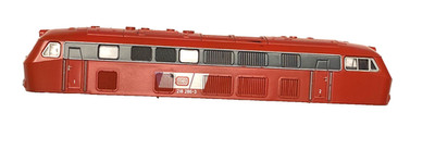 Märklin 3019  BR 218 286-3 -- GEHÄUSE mit LICHTKÖRPER-LICHTBLENDEN  --  A /