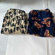 2 PRs Lularoe Leggings Size Small In Various Designs Very Comfortable and Soft