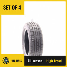 Set Of 4 Used 19565r15 Michelin Defender Th 91h - 8.532