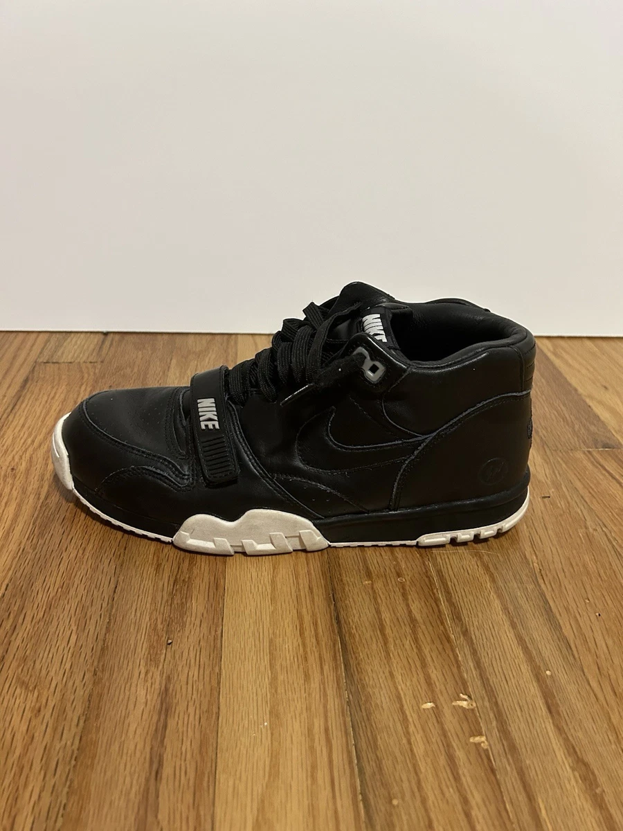 Fragment Design x Nike Air Trainer 1 SP Mid Black for Sale