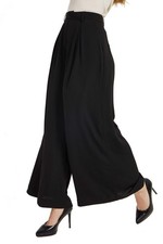 Womens High Waist Casual Wide Leg Long Palazzo Pants Trousers Regular Size