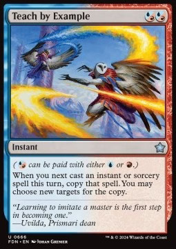 Magic/MTG Teach by Example SFDN-666 Uncommon Englisch Neu