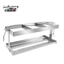 Aluminum Trailer-Mount Race Fuel Jug Holder -For Three 5 Gallon Fuel Containers