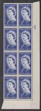 == Afrique du Sud. Bloc de 8 ★★ Couronnement d'Elizabeth II (Bilingue) — 1953 ==