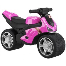 AIYAPLAY Balance Bike for 18-36 Months with Music Extra-Wide Wheels Pink