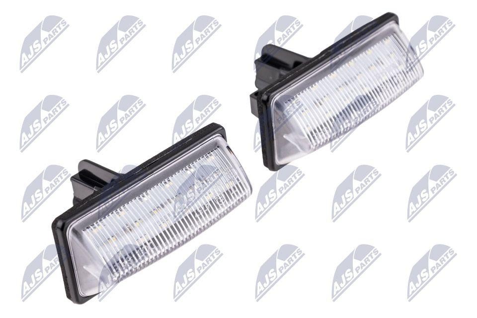 NTY LED License Plate Light ELP-NS-001 For Nissan Rear Tailgate, 2-Sided