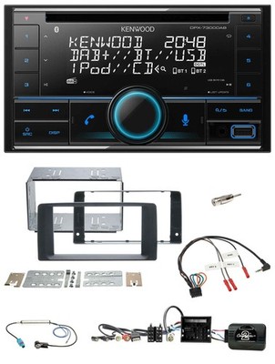 Kenwood CD 2DIN DAB USB MP3 Bluetooth Car Stereo for MAN TGS, TGX (2017-2023)