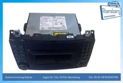 Gebr. Mercedes Sprinter W169 W245 Autoradio Radio CD FM A1698705494 W906 #4172 - Bild 1 von 4