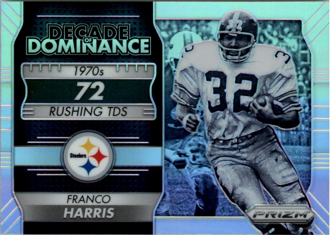 2016 Panini Prizm Decade of Dominance Prizms #8 Franco Harris - FB
