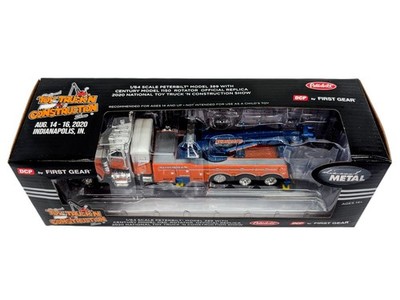 DCP First Gear 1/64 Suburban Towing Peterbilt 389 Century 1150
