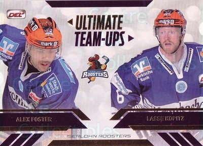 2013-14 German DEL Basic Ultimate Team-Ups #6 Alex Foster, Lasse Kopitz