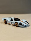 2021 HOT WHEELS '67 FORD GT40 MK.IV GULF #9 BLUE 1:64 DIECAST 3" CAR W/ ORANGE — photo 1