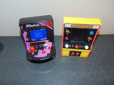 Pac-Man & RED5 (240) Mini Arcade Machines Retro 80er Namco Bandai getestet funktioniert