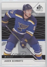 2018-19 Upper Deck SP Game Used 2/17 Jaden Schwartz #42 fm0