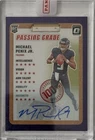 Michael Penix Jr 2024 Panini Donruss Optic Passing Grade 13/25 #5 Rookie Auto RC