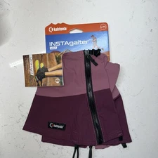 Kahtoola Trail Running InstaGaiter mid-height size L/XL purple NEW Gaiters