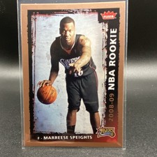 Fleer 2008-09 NBA Rookie Marreese Speights #216 Philadelphia 76ers Card