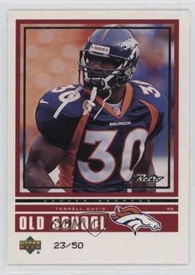 1999 Retro Level 2 23/50 Terrell Davis Ricky Williams #ON1 Rookie RC HOF yj7