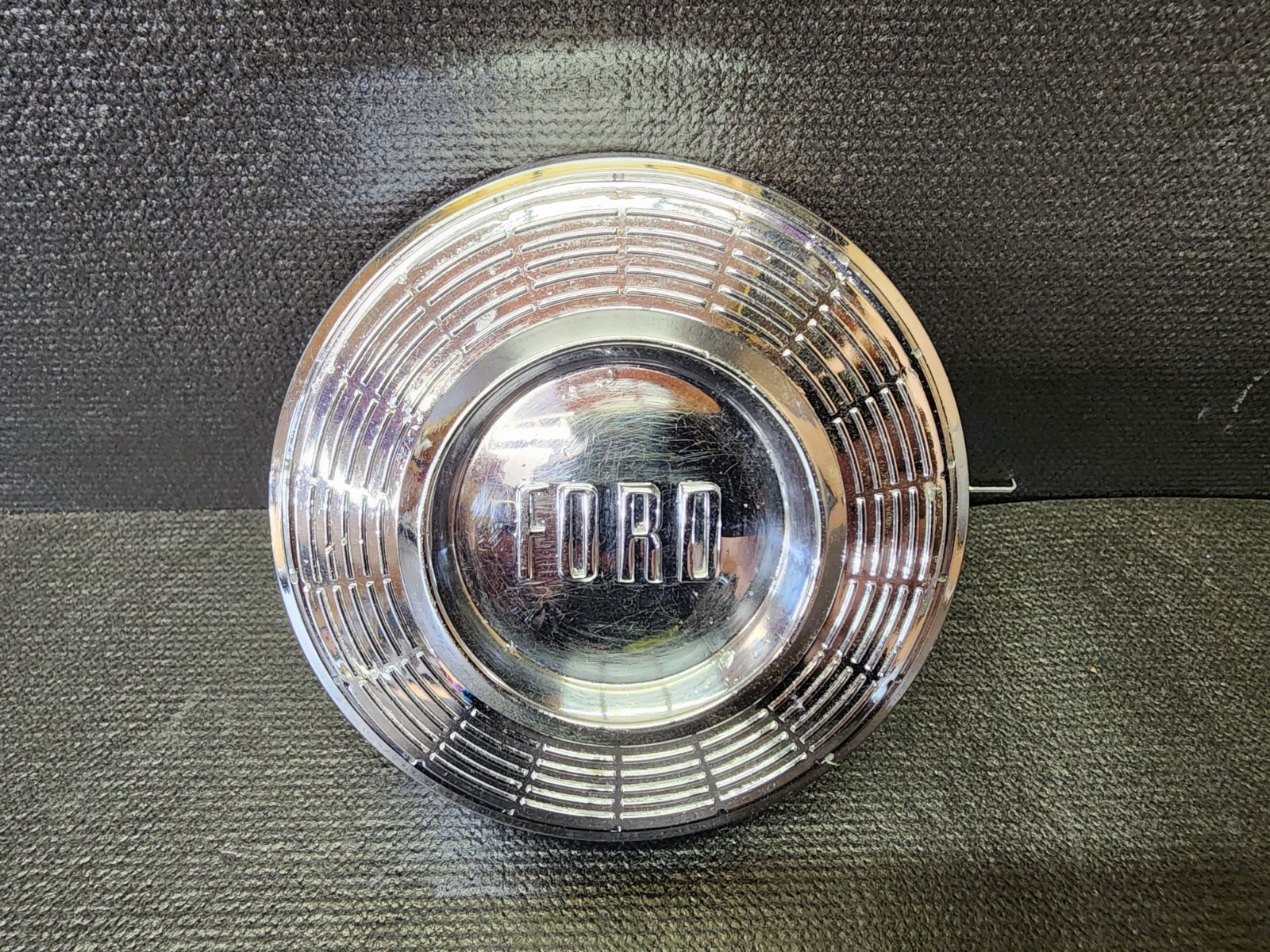 1956-1958 Ford Truck Horn Steering Wheel Cap OEM FOMOCO Factory Original