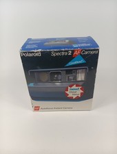 Vintage Polaroid Spectra 2 Instant Flash Film Camera W/BOX EXCELLENT CONDITION