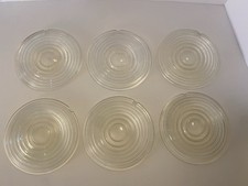 READ Lot Of 6 Kopp Glass Fresnel Lens 6 Inch DIA Made in USA Used Lighting