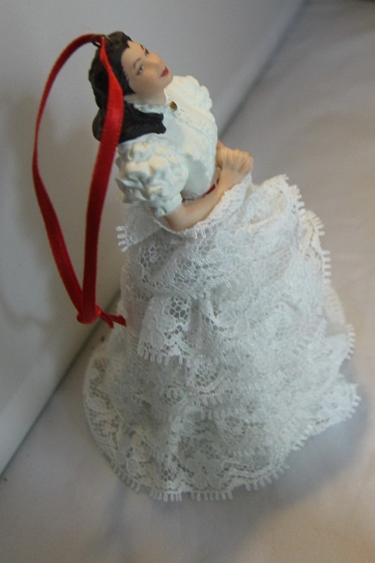 Scarlett Ohara Porcleaiin Gone With Wind Hallmark Ornament