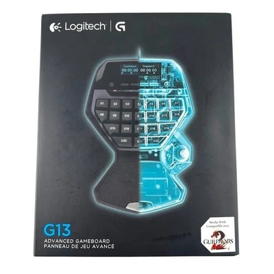 Logitech G13 Advanced Gameboard LCD Display Customizable NEW