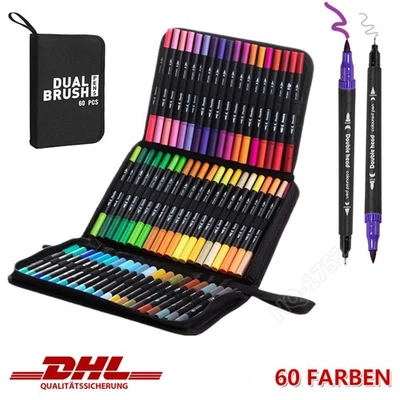 Acrylstifte für Steine - 60 Farben Dual Tip Acrylic Paint Marker Set - Bild 1 von 4