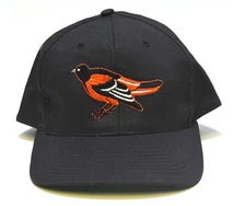 BALTIMORE ORIOLES BASEBALL STRAP-BACK CAP BY DREW PEARSON COMPANIES