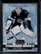 2024-25 O-Pee-Chee Platinum Ales Stezka Arctic Freeze RC Marquee Rookie #/99