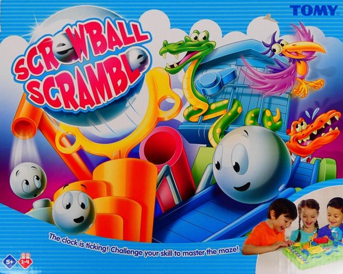 Screwball Scramble Classic Retro Action Board Game by TOMY (5+) ~ NEW & SEALED