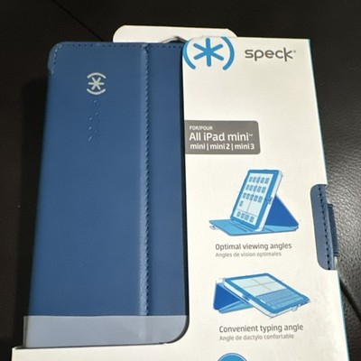 Speck Stand Case Blue Gray for iPad mini 1 2 3 Synthetic Leather