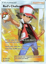 Red's Challenge (Full Art) Holo Ultra Rare SM - Unbroken Bonds 213/214 NM on eBay
