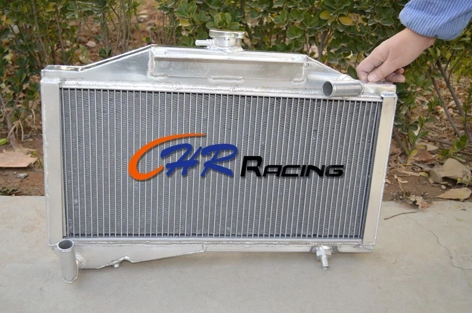 3ROW Aluminum Radiator+FANS For MORRIS MINOR 1000 948/1098 1955-1971 MANUAL - Imagem 4 de 4