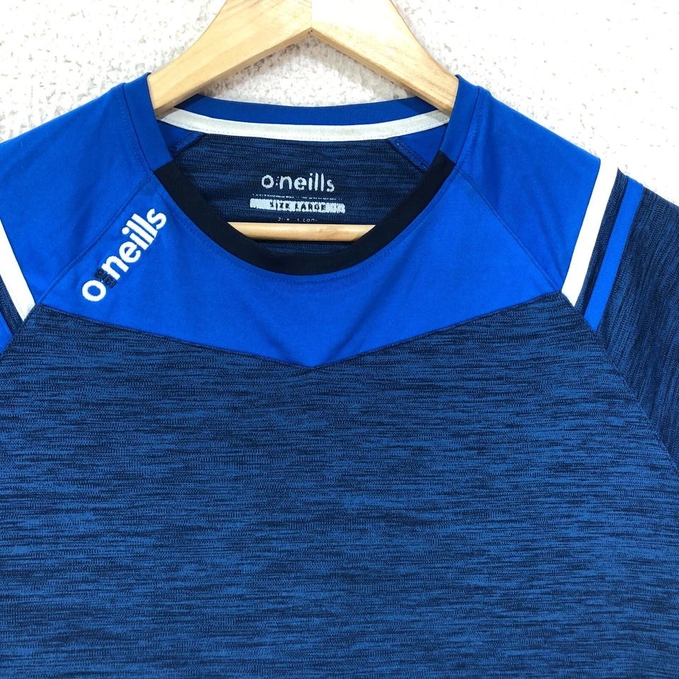 Superdry Camiseta Azul Cuello Redondo Algodón Active Wear Manga Corta Hombre Talla L Foto 3 de 4