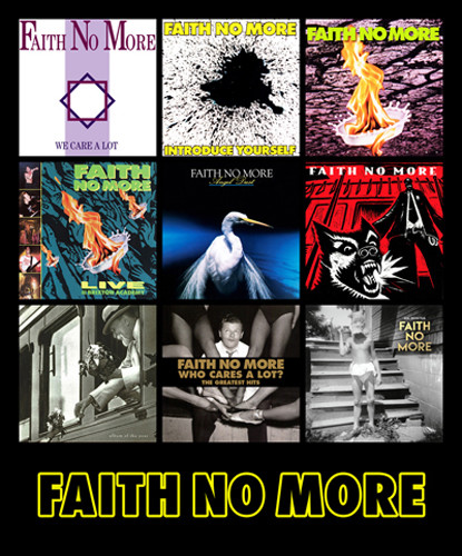 FAITH NO MORE album discography magnet (4.5