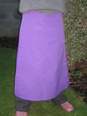 wrap around rain skirt
