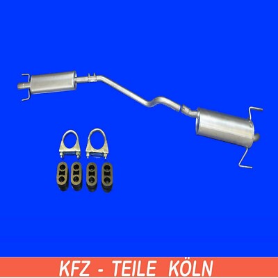 Opel Astra H 1.6 ENDSCHALLDÄMPFER MITTELSCHALLDÄMPFER Auspuffanlage Auspuff