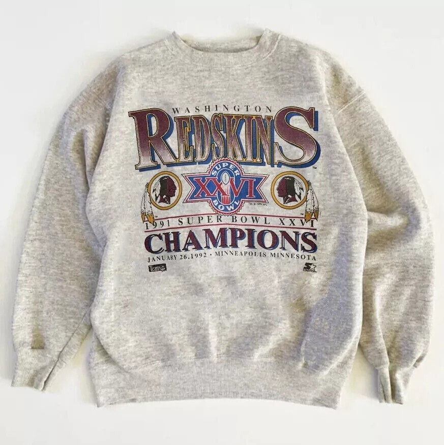 1991 Washington Redskins Super Bowl Champions NFL Sweatshirt