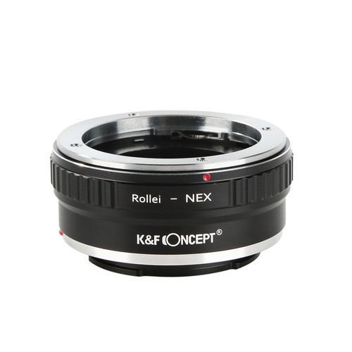 K&F adapter with lens cap for Rollei QBM mount lens to Sony E NEX a5000 A7II A7R - Picture 3 of 9