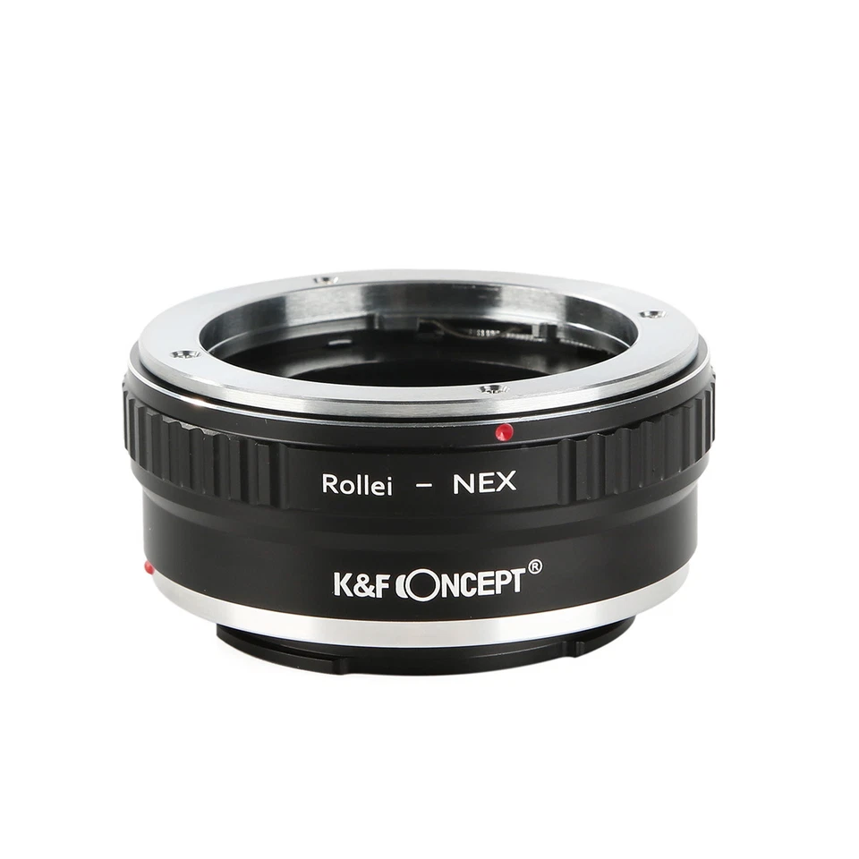 K&F adapter with lens cap for Rollei QBM mount lens to Sony E NEX a5000 A7II A7R - Image 3 of 4