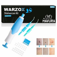 WARZOX Skin Tag Remover Kit Stielwarzen Set F...