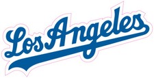 Los Angeles Dodgers Vinyl Decal Sticker Car Truck Bumper Tumbler Mug