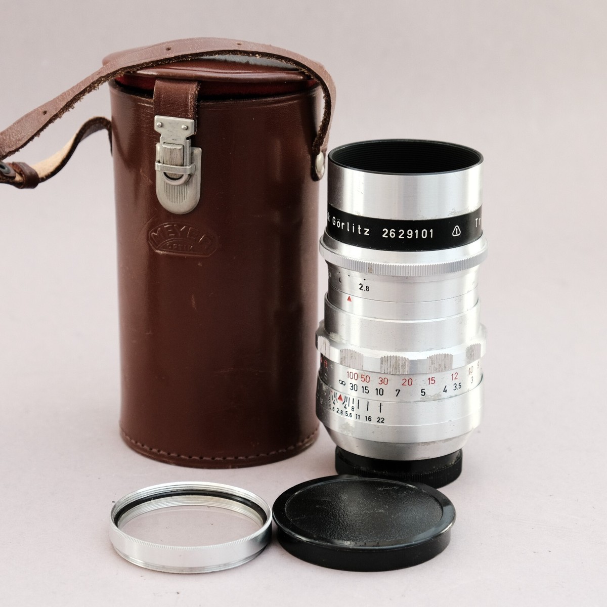 Meyer Optik Görlitz Trioplan 100mm f2,8 Exa Anschluss Mount 93180 Meyer Optik Görlitz Trioplan 100mm f2,8 Exa Anschluss Mount 93180