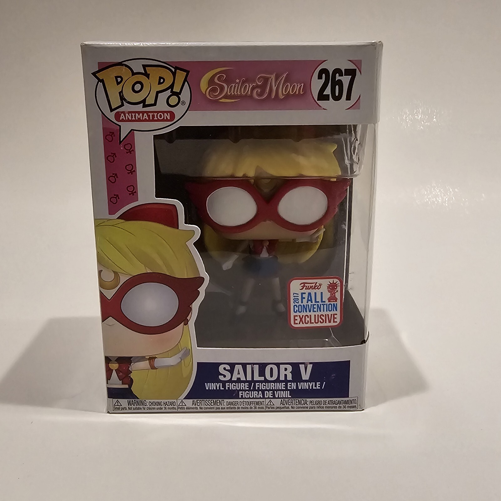 Funko Pop! Animation Sailor Moon Sailor V #267 2017 Fall Convention Exclusive